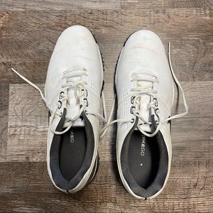 White Nike Golf Shoes